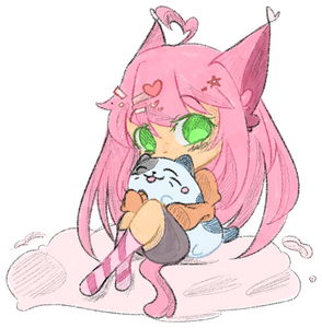 Colored Sketch full-body